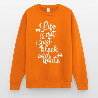 Life is not just black and white Classic Pullover White Edition - LiNBW.
