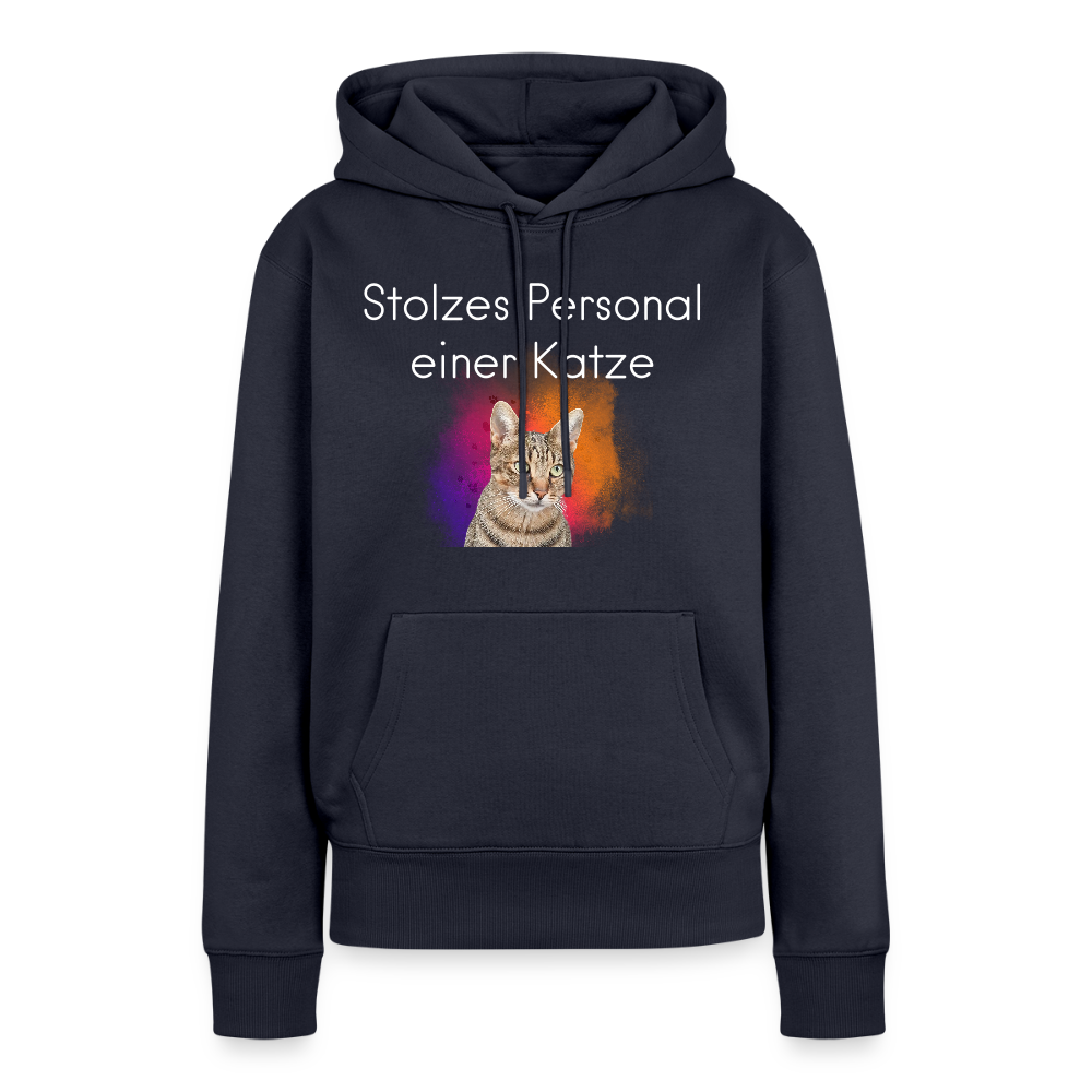 Pedro's Hoodie Stolzes Personal einer Katze White Edition - Navy