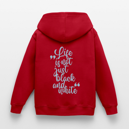 LiNBW. Crew Hoodie Life is not just black and white Edition Blue - LiNBW.
