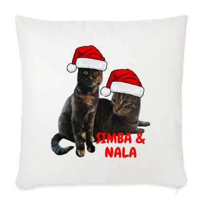 Simba´s und Nala´s Kissen Weihnachtsedition - Naturweiß 