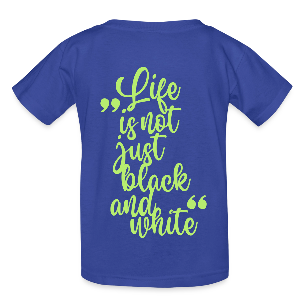 LiNBW. Crew T-Shirt Green Edition Life is not just black and white - LiNBW.