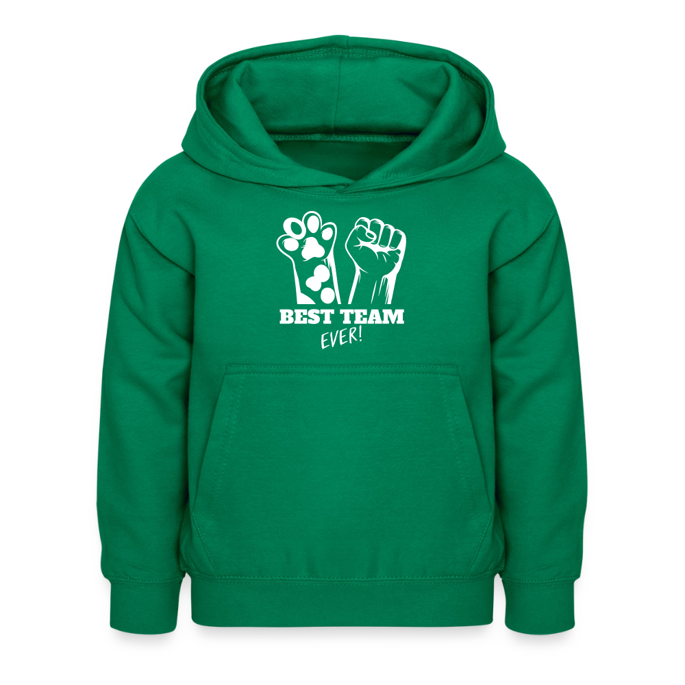 Best Team Ever  Hoodie White Edition - Kelly Green
