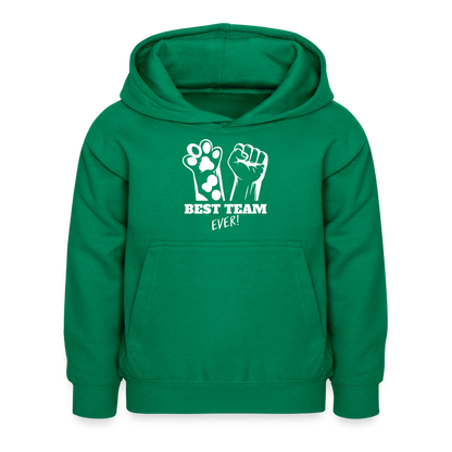 Best Team Ever  Hoodie White Edition - Kelly Green