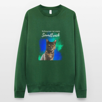 Nala's Classic Pullover Schnurren ist mein Soundtrack White Edition - Grün