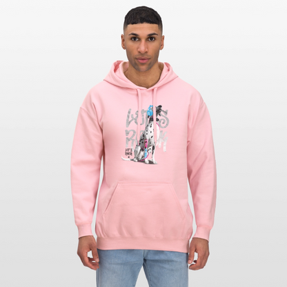 Boa's Hoodie Let's Rock - Hellrosa