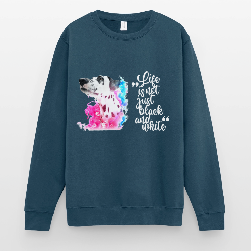 Boa's Classic Pullover Splash Life is not just black and white Edition White - LiNBW.