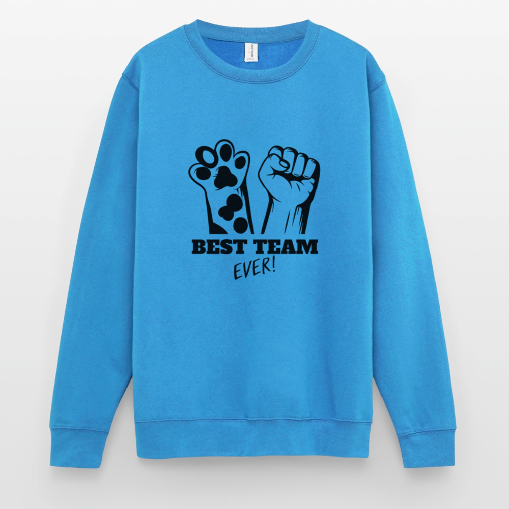 Best Team Ever Classic Pullover Black Edition - Meeresblau