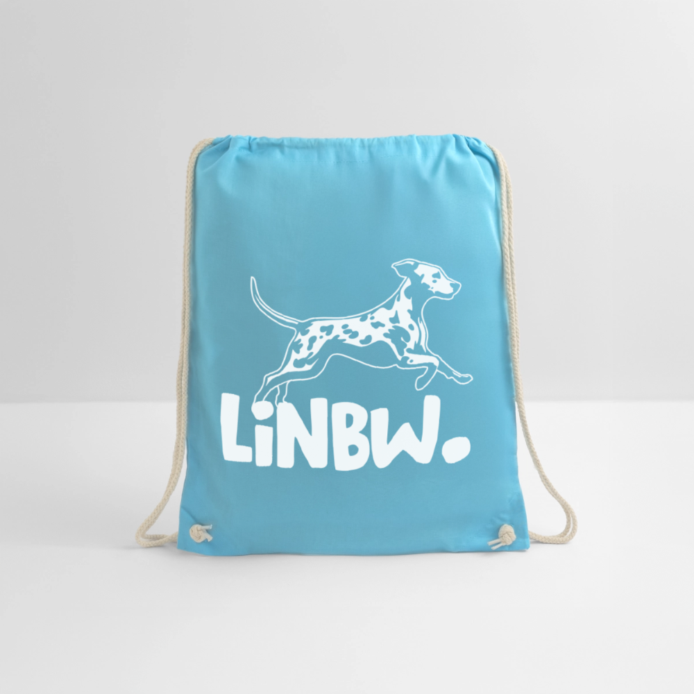 LiNBW. Turnbeutel White Edition - Aqua