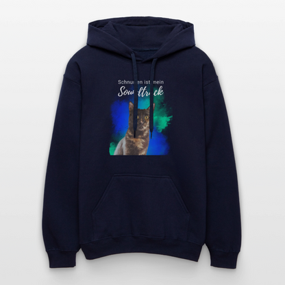 Nala's Hoodie Schnurren ist mein Soundtrack White Edition - Navy