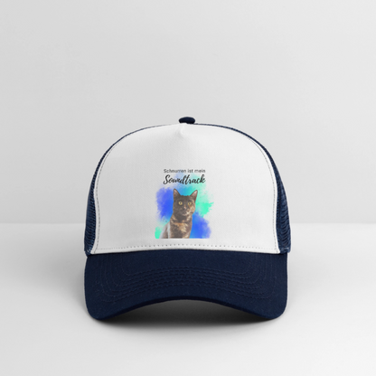 Nala´s Trucker Cap Schnurren ist mein Soundtrack Black Edition - LiNBW.