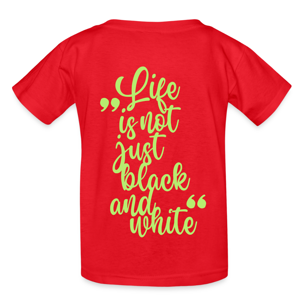 LiNBW. Crew T-Shirt Green Edition Life is not just black and white - LiNBW.
