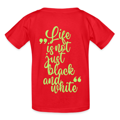 LiNBW. Crew T-Shirt Green Edition Life is not just black and white - LiNBW.