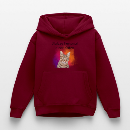 Pedro's Hoodie Stolzes Personal einer Katze Black Edition - LiNBW.