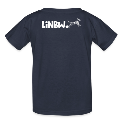 Boa's T-Shirt Splash White Edition Life is not just black and white - Navy