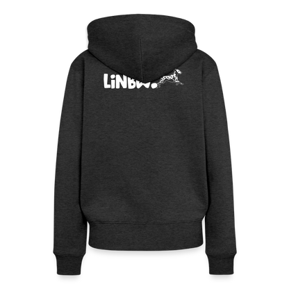 Life is not just black and white Hoodie White Edition - Anthrazit meliert