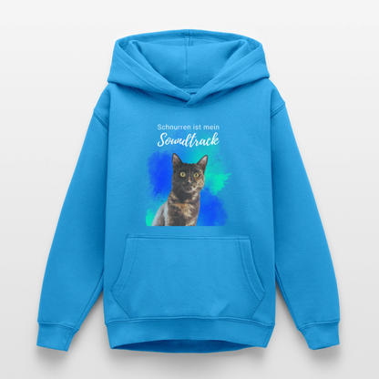 Teenager Hoodie - Meeresblau