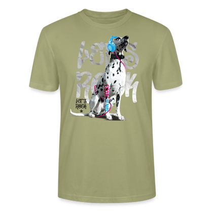 Boa's Unisex T-Shirt Premium Let's Rock - Nebelgrün