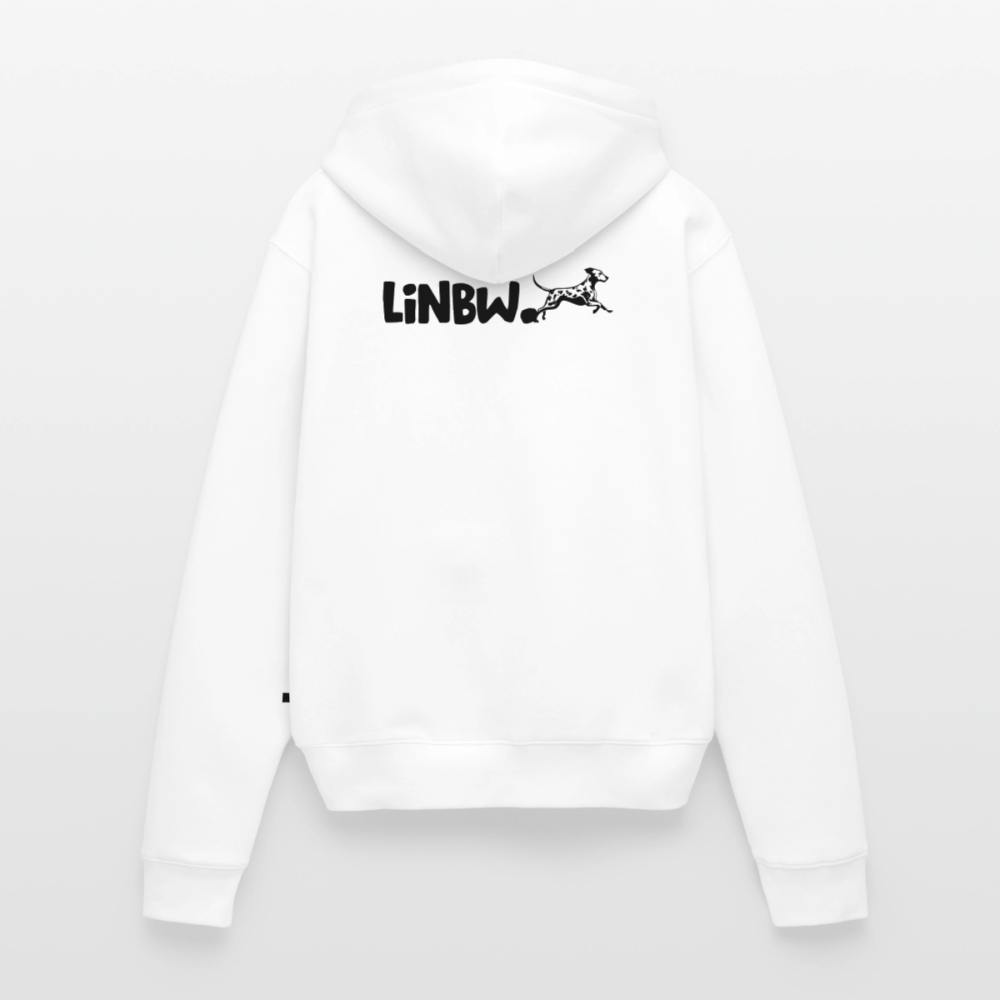 Life is not just black and white Hoodie Black Edition - Weiß