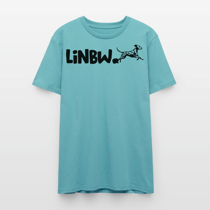 LiNBW. Unisex T-Shirt Premium Crew Black Edition Life is not just black and white - LiNBW.
