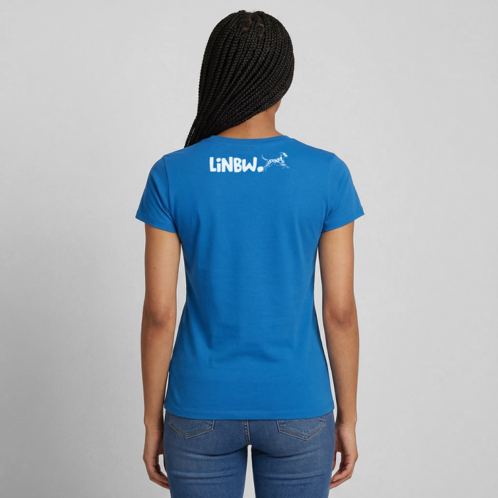Life is not just black and white T-Shirt White Edition - Royalblau