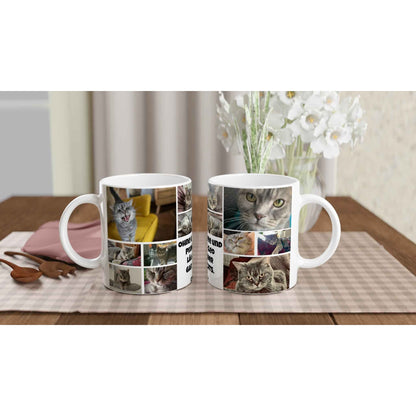 Pixie´s und Cleo´s Keramiktasse ohne Kaffee und uns läuft hier gar nichts