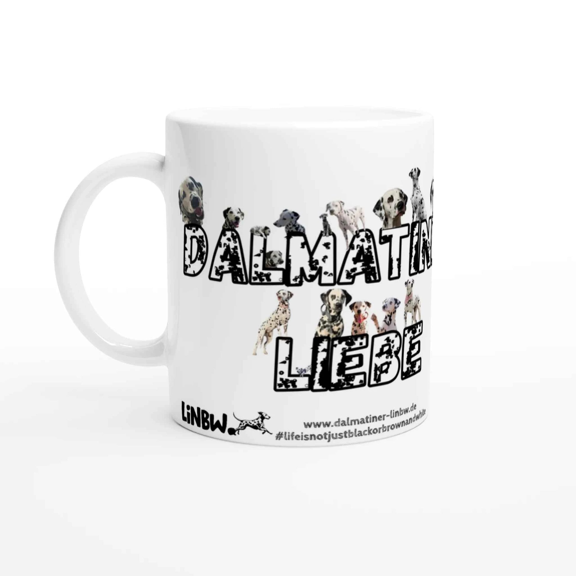 Keramiktasse Dalmatinerliebe